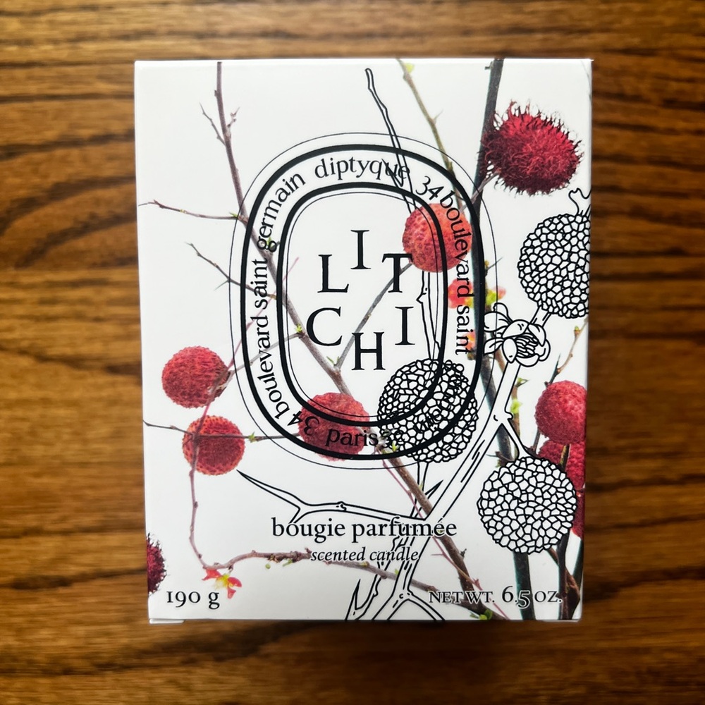 Diptyque Litchi Scented Candle - limited edition